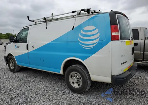 2018 Chevrolet Express G2500 z USA, uszkodzony, nr VIN 1GCWGAFP8J1189332